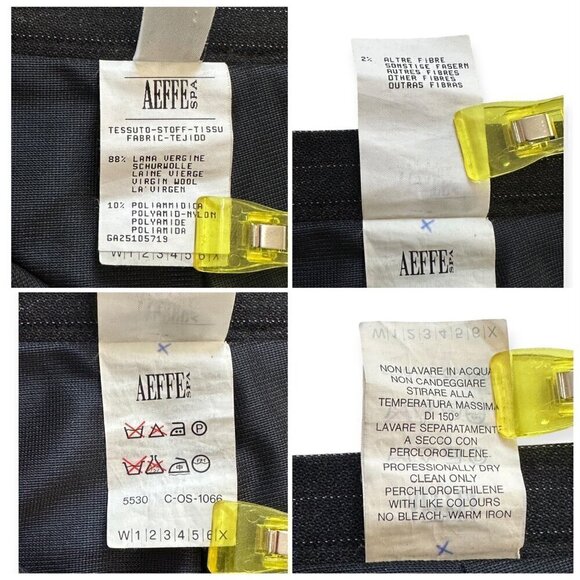 Philosophy di Alberta Ferretti Maxi Pin Stripe Wool Skirt, Size US8 - Picture 4 of 13